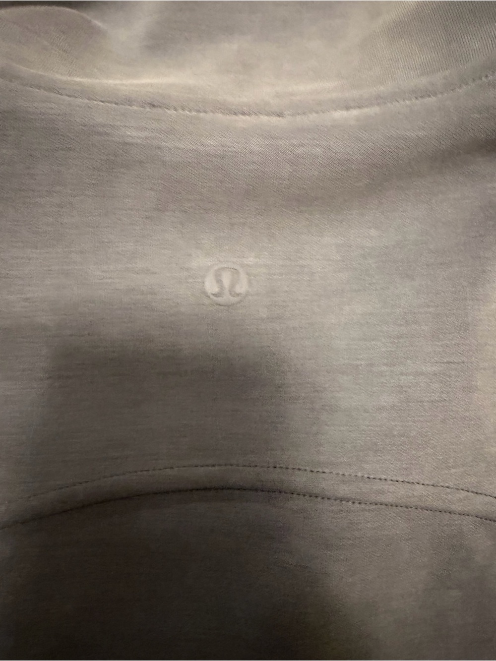 lululemon *LONG softstream* Gray Quarter-Zip Pullover Sweatshirt - Picture 3 of 3